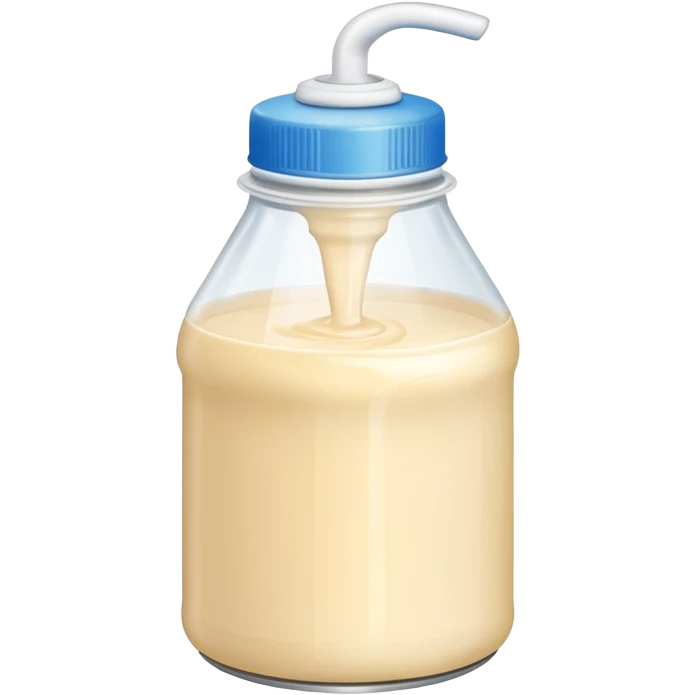 condensed milk squeeze bottle emoji