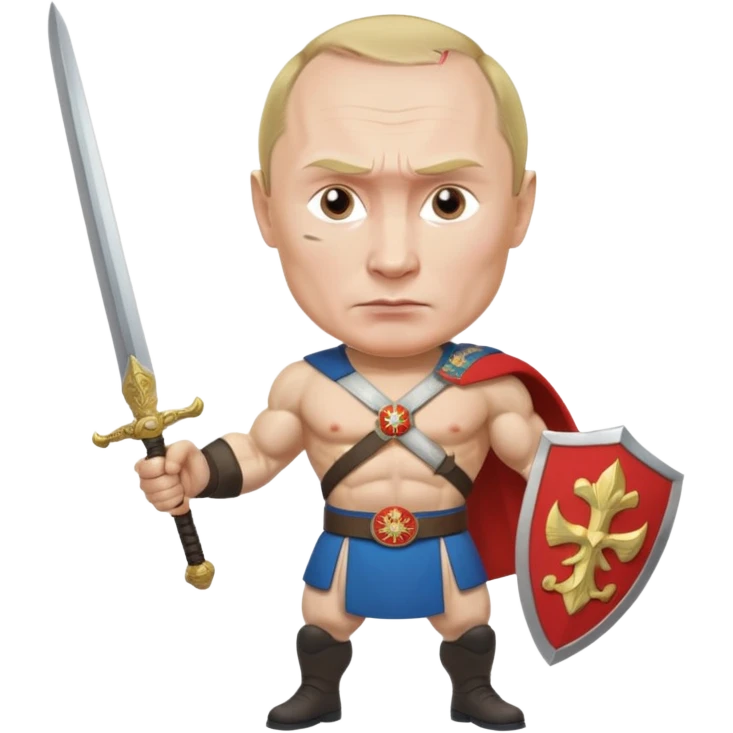 путин в силе шарж emoji