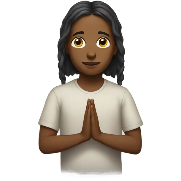 Pray  emoji