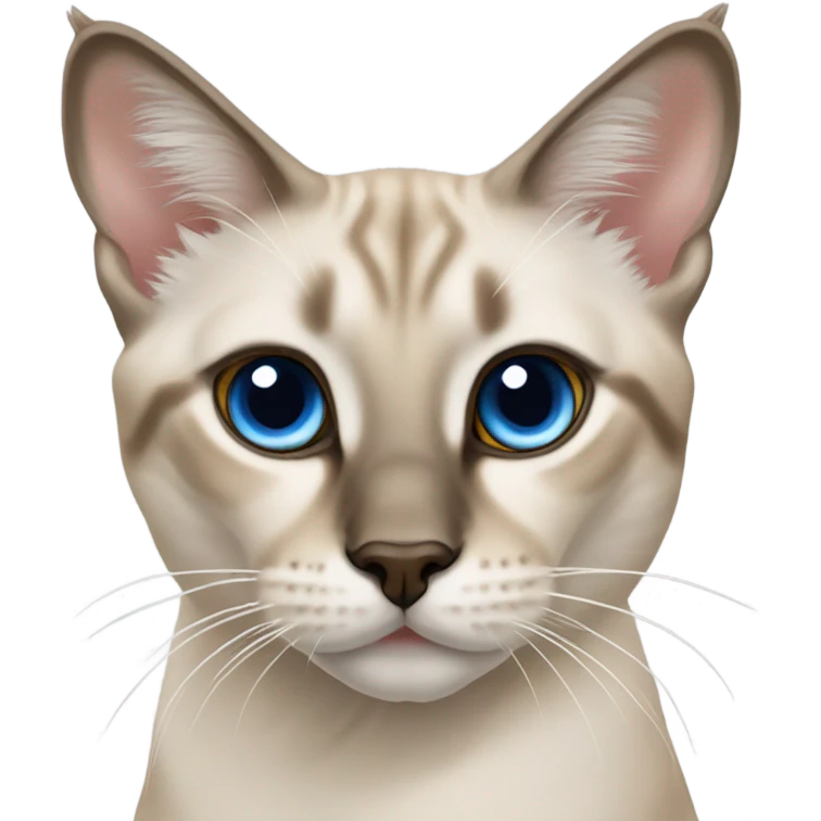 Lynx point Siamese  emoji