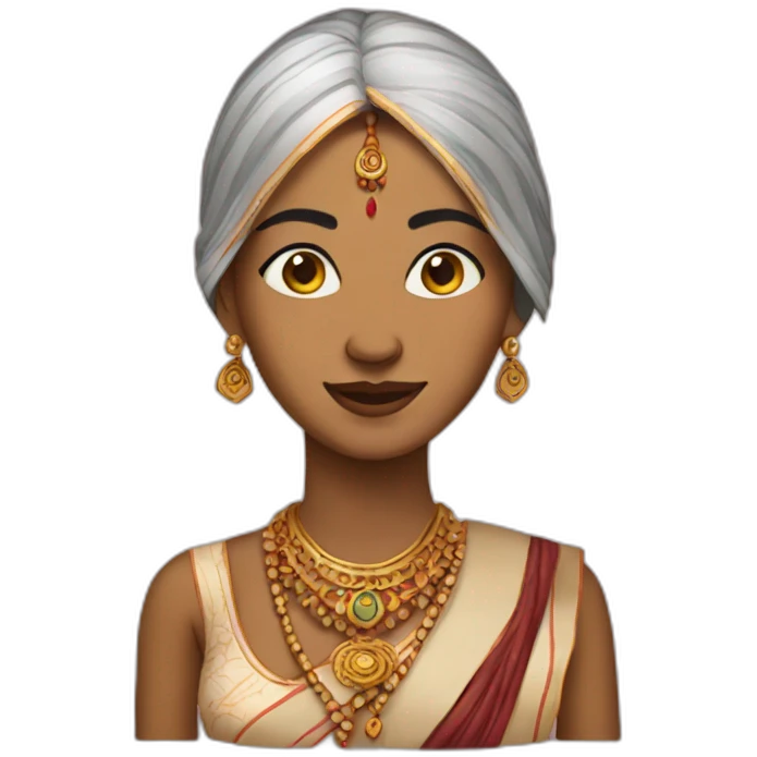 woman indian emoji
