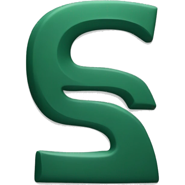 dark green latin letter s emoji