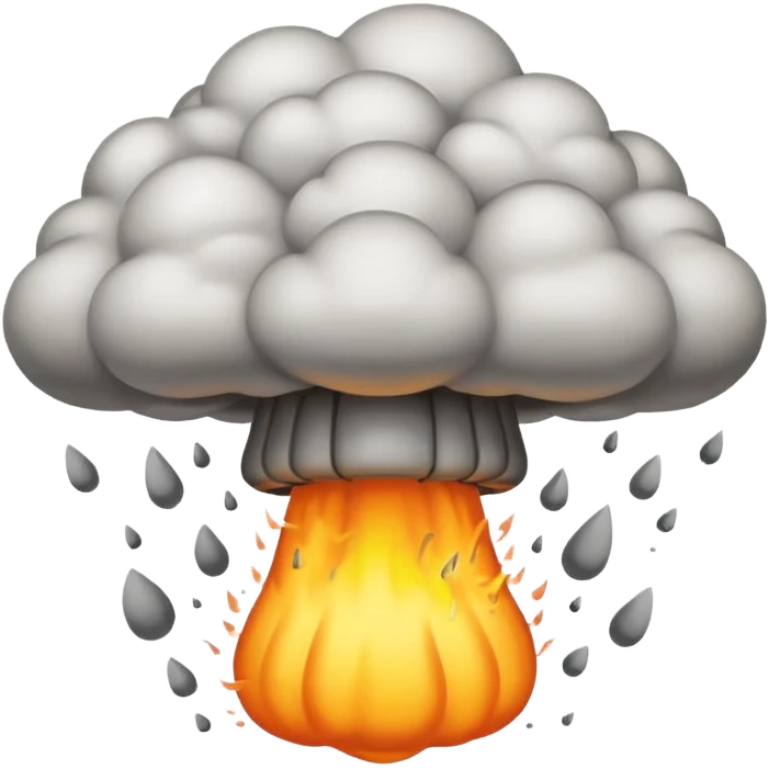 nuke bomb dropping emoji