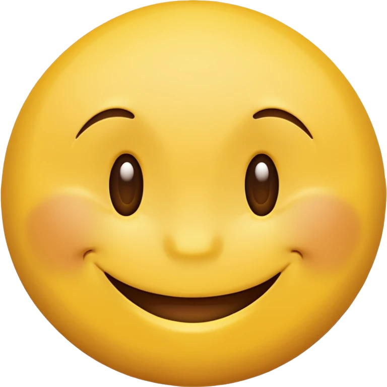 A smiley with half yellow and half brown face smiling. HALF. Hallf of its face is yellow on one side. The other is brown emoji