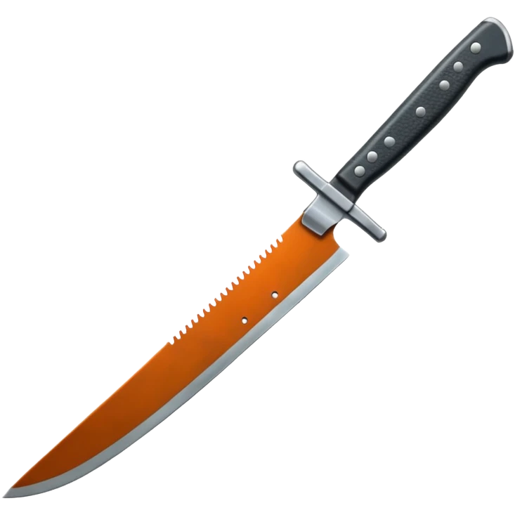 a machete from the Friday the 13th movie emoji