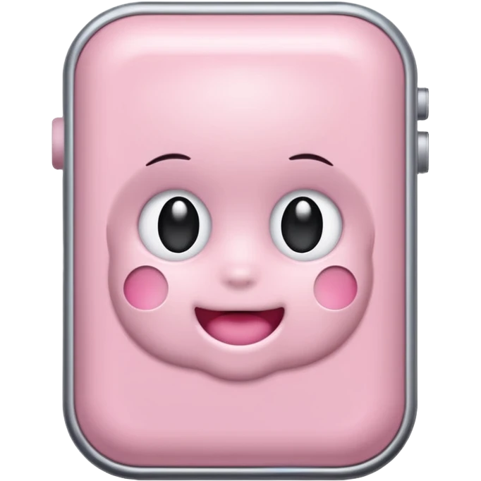 A stanley in baby pink emoji