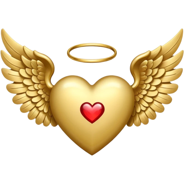 heart with angel wings emoji
