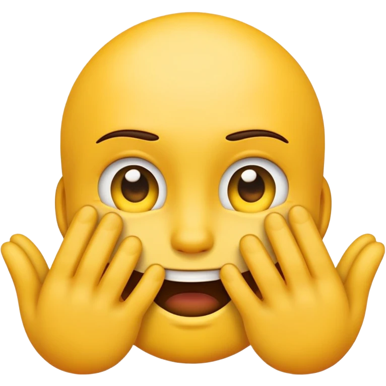 Emoticon with devious look and rubbing hands together emoji