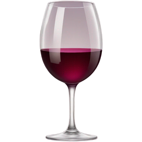 Wine glass emoji