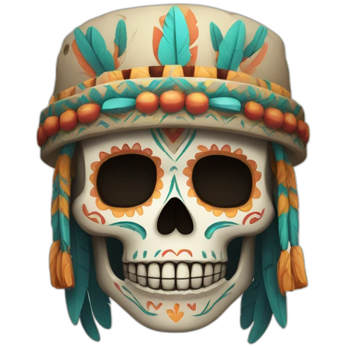Calavera de indio emoji