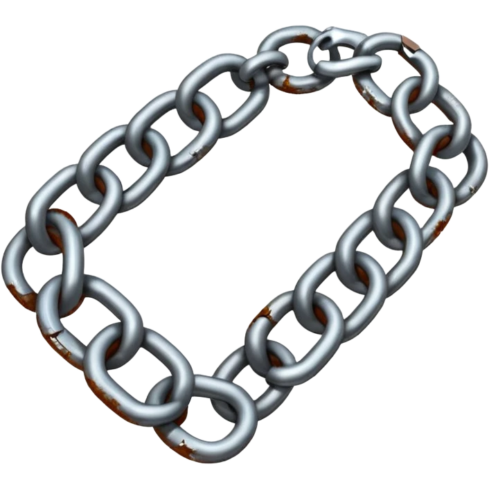 порваная цепь emoji