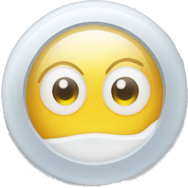 transparent contact lens case emoji