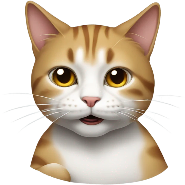 cat holding a cigaretta emoji
