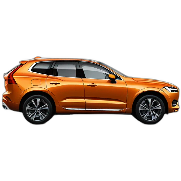 volvo xc60 orange back emoji