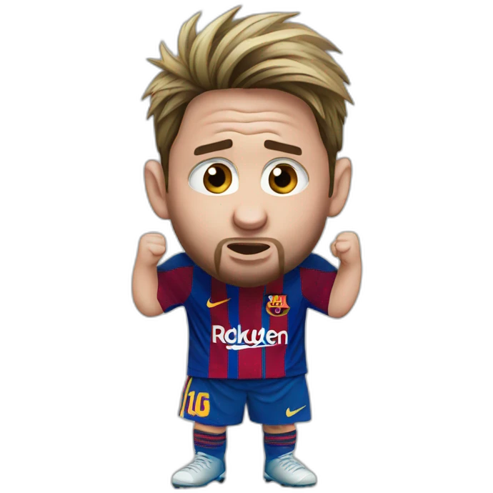 messi-crying emoji
