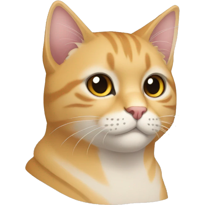 Gato con halas emoji