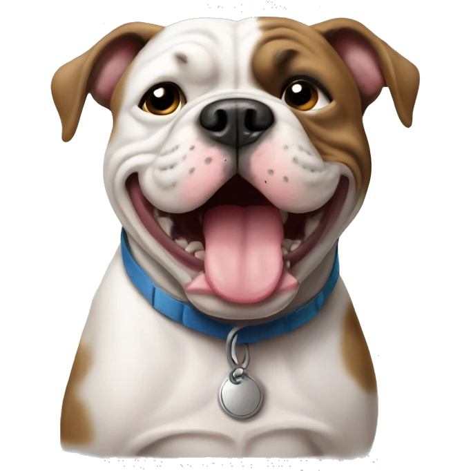 American bulldog thumbs up emoji