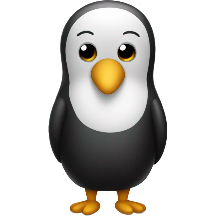 Standing pingwin  emoji