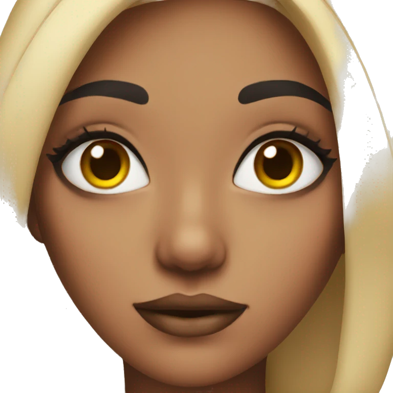 Girl with makeup  emoji