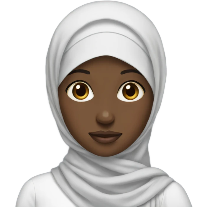 hijabi black girl emoji