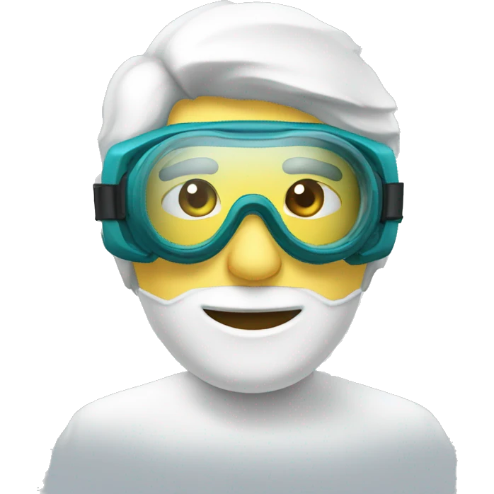 goggles for laboratory emoji
