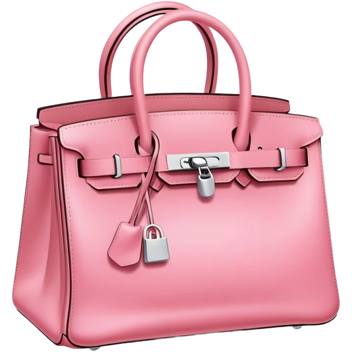 Birkin bag pink emoji