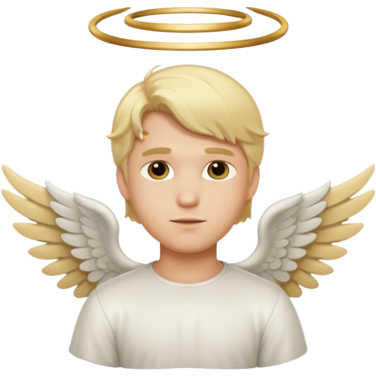  male angel wiwith wings emoji