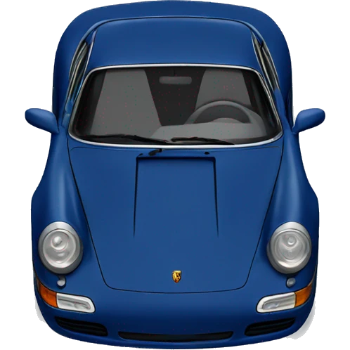 Dark Blue Porsche emoji
