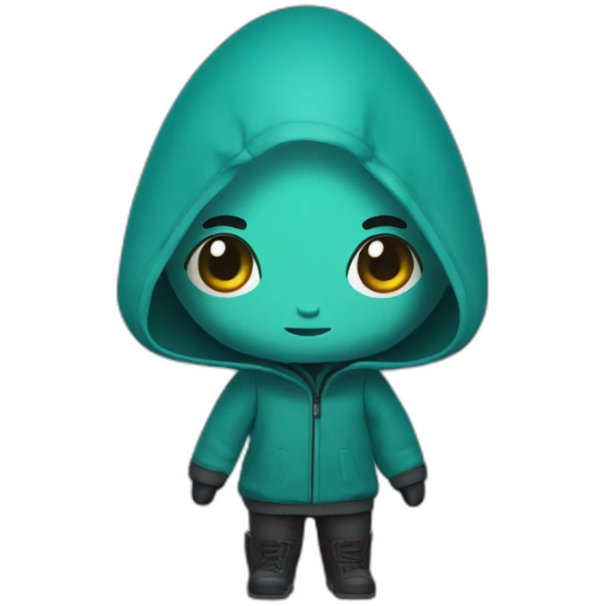 squid game doll emoji