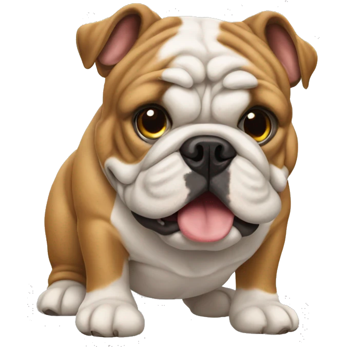 English bulldog emoji