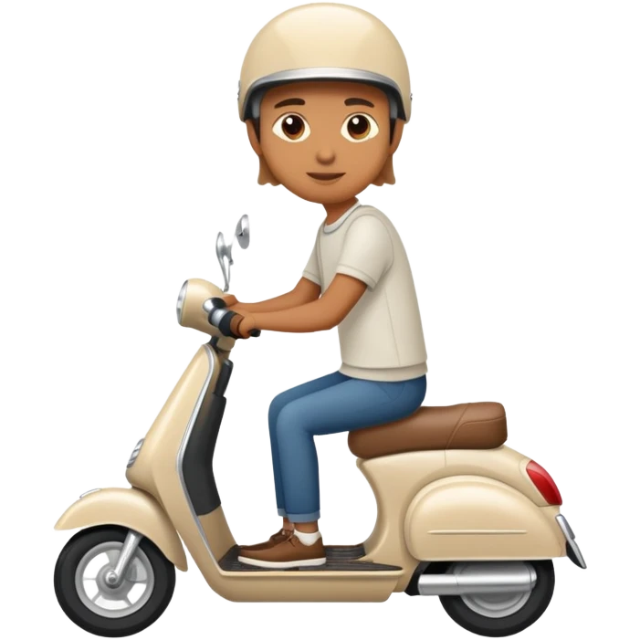 Chat Qui fait de la trottinette  emoji