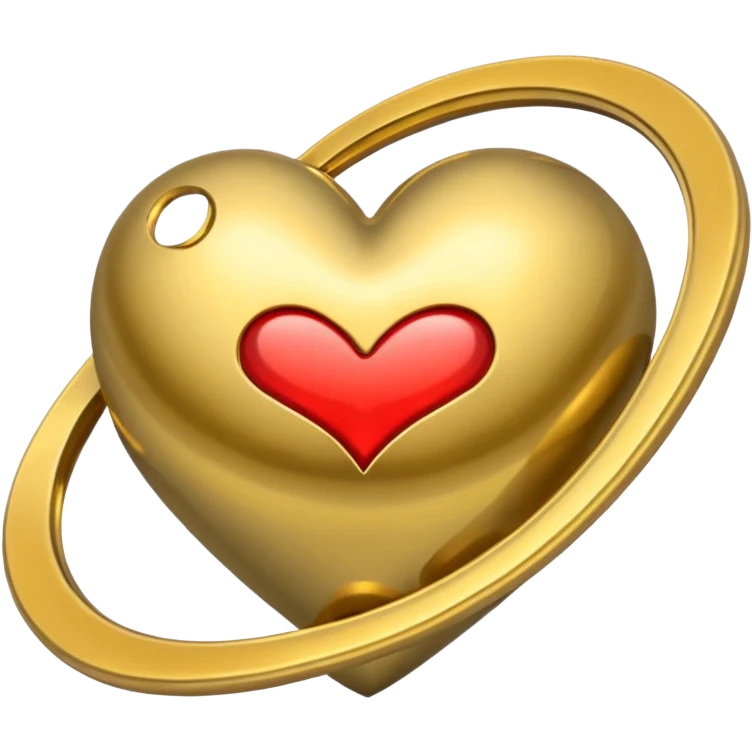 Heart Saturn  emoji