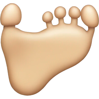 Foot emoji