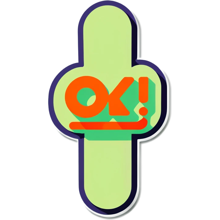 Ok text emoji