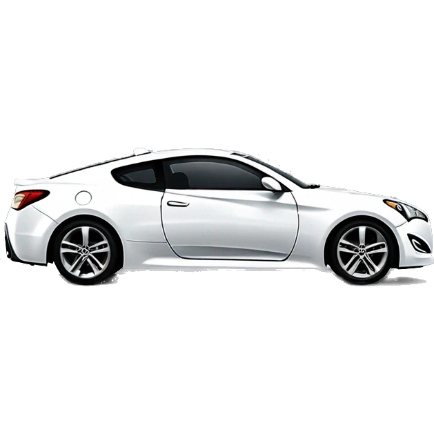 Red 2015 Hyundai genesis coupe emoji
