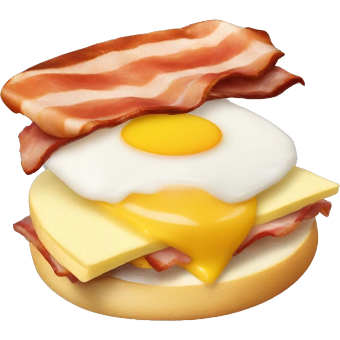 bacon egg and cheese emoji
