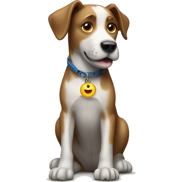 Dog with crocs on emoji