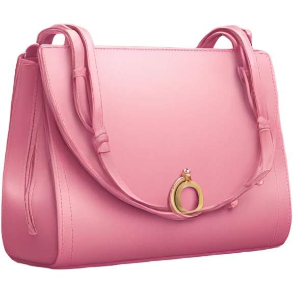 Pink designer pursy emoji