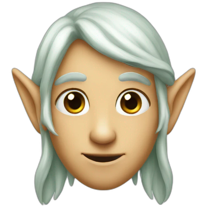 elf face emoji