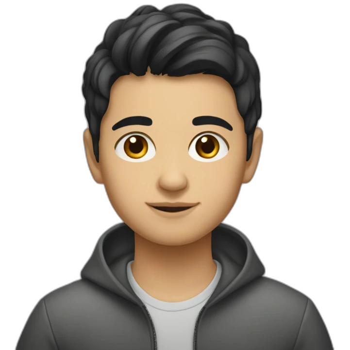 how looks uzbek boy named Shokhrukh emoji