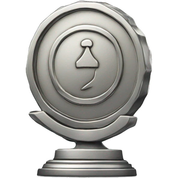 Platinum Trophy in coin form emoji