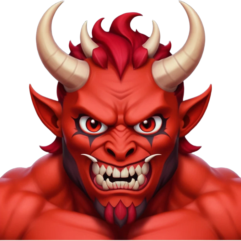 devil with jersey emoji