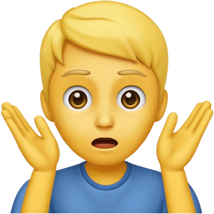 Create an emoji that says well, duh emoji