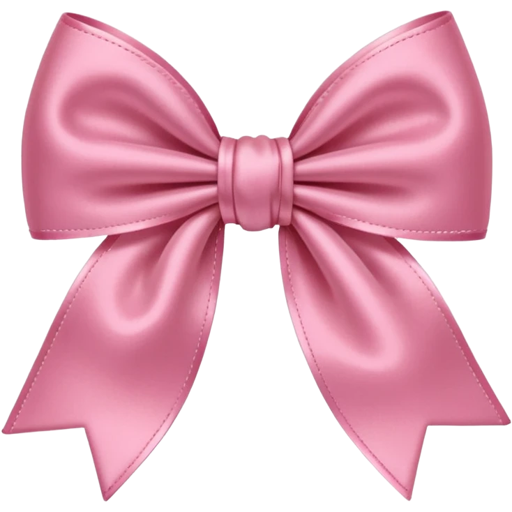 Coquette bow emoji