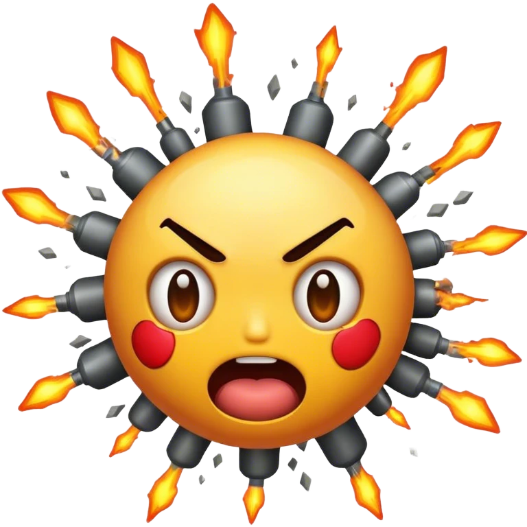 Face bomb explosion emoji