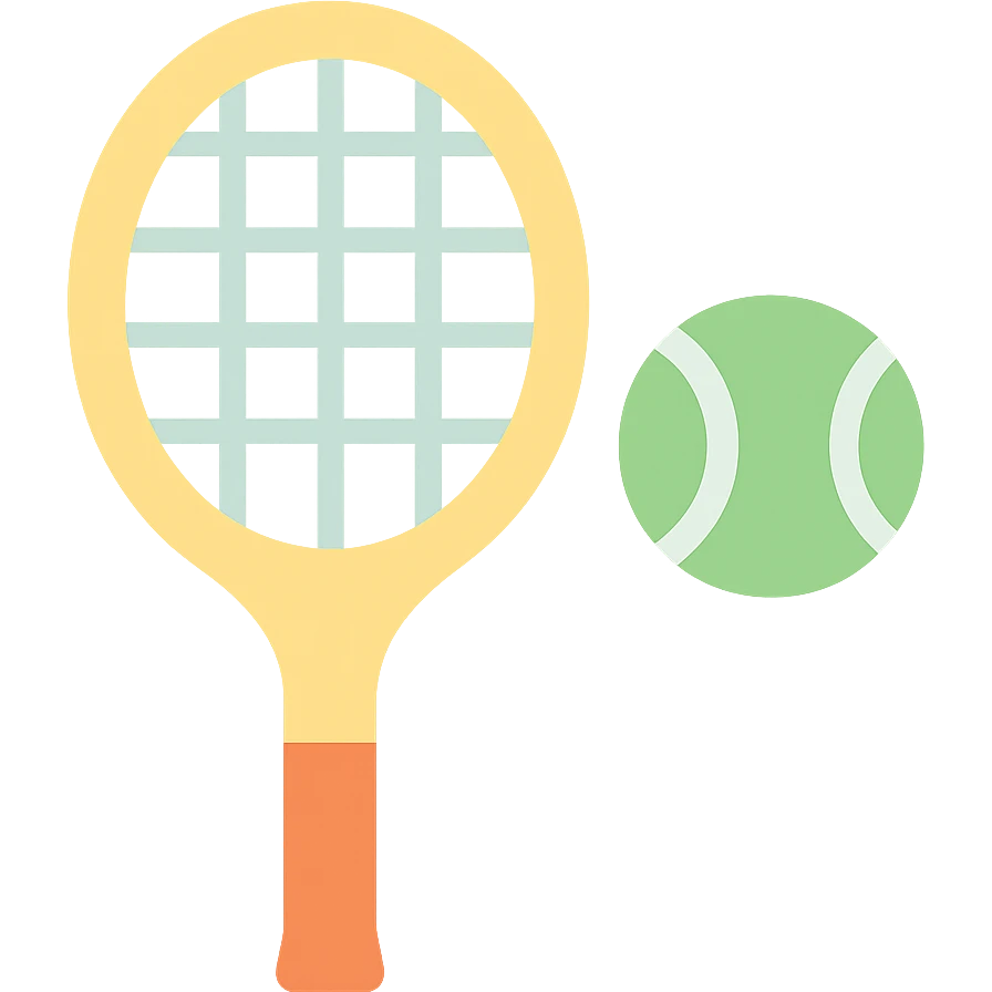 tennis equipment emoji