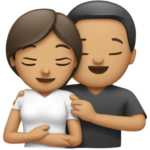 Couple in massage emoji