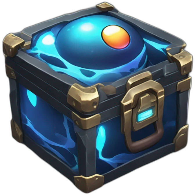 Pokemon Game LootCase Color Obsidian Rich Treasure Legendary Epic Pokeballs and Pokemons Inside this have Shiny Glow emoji