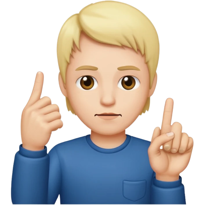 me with middle finger emoji