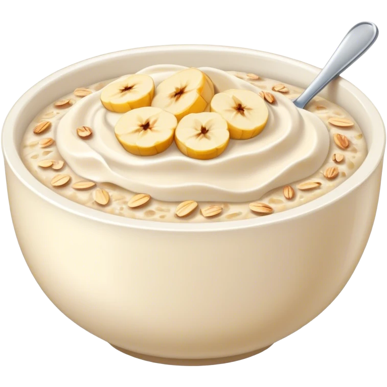 Avena de noche emoji